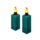 Две бирюзовые свечи (горящие).png